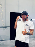 WHITE TEE - 3X