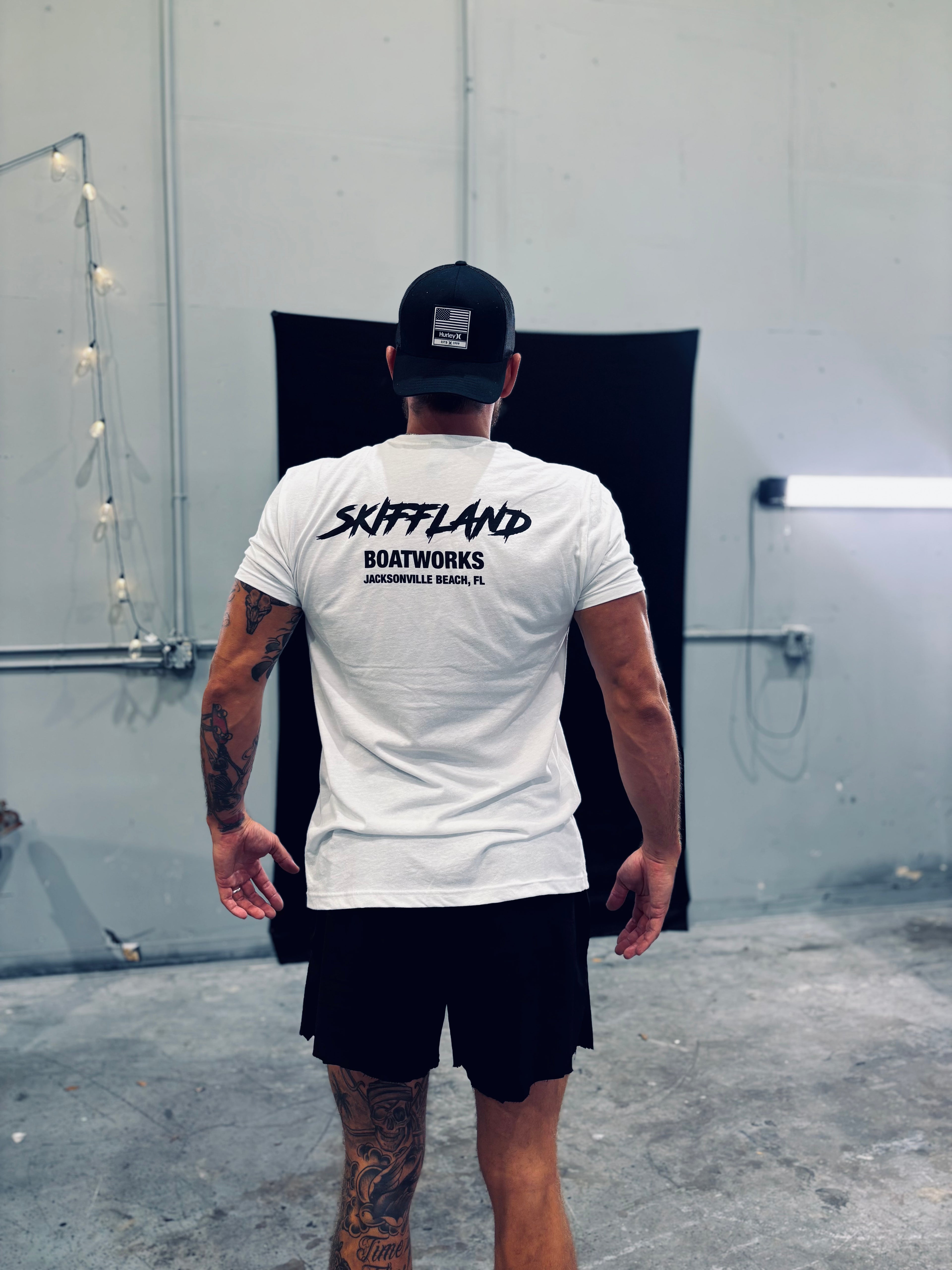 WHITE TEE - 3X