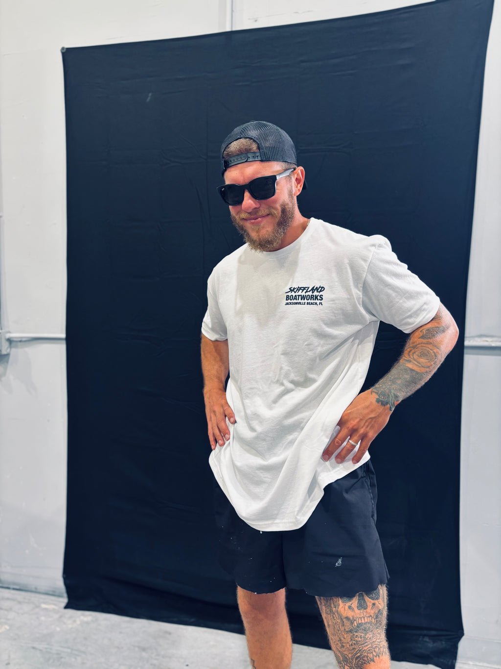 WHITE TEE - 2X